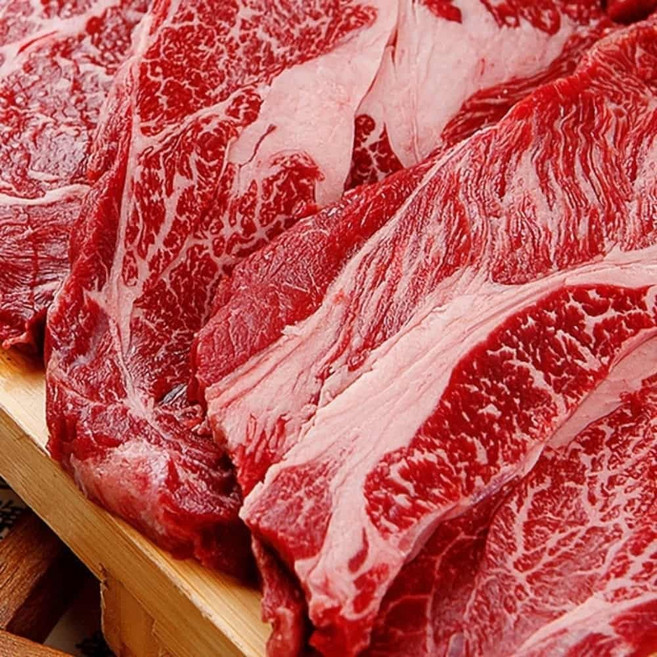 한우 등심 1+등급(1kg) 국산소고기 청정한우 jin+90406Mt, 1