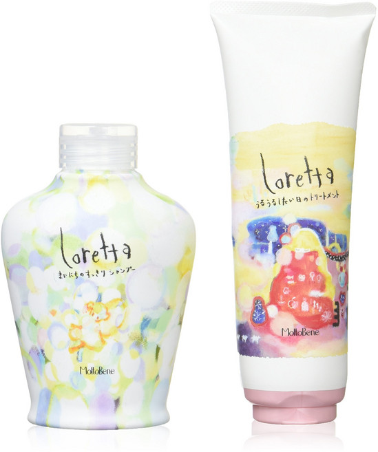 300ml + 240g 몰토베네 로레타 마이니치의 깔끔한 샴푸 윤택하고 싶은 날