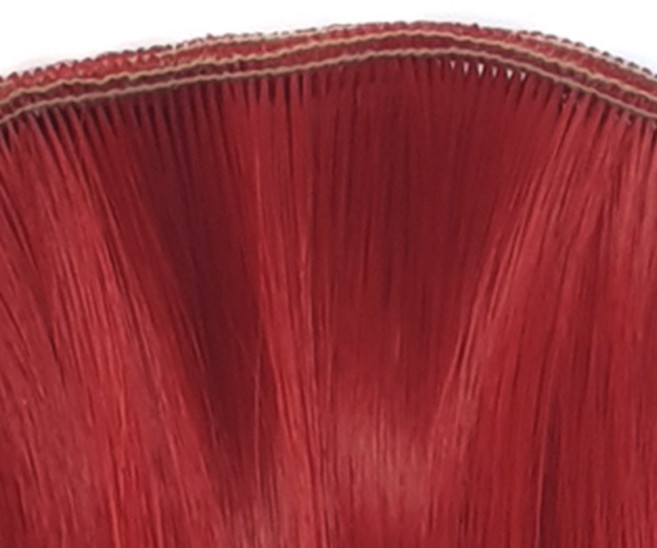 돌모아 구체관절인형 빨간색 다크 레드 가발 원사 고열사스트링헤어 - #RED-A (1m), 본품, 1개