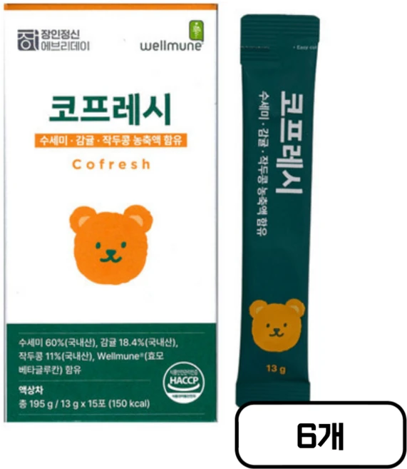 장인정신에브리데이 코프레시, 13g, 6개 - 쿠팡