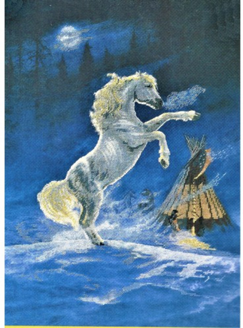 예담하비 매니아용 십자수패키지 Candamar의 Spirit stallion(C-CX51294)*, 1개