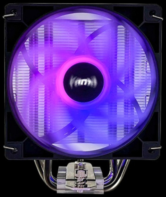 協明 YAMA AC 120 4導管 ARGB 燈效 CPU 散熱器, 1個