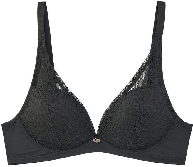 [Wonderbra] 노와이어 클래식 레이스 브라 택 1