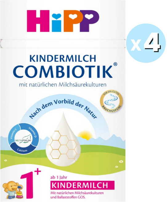 힙 킨더밀쉬 콤비오틱 분유 1단계(600g) 8팩(독일)