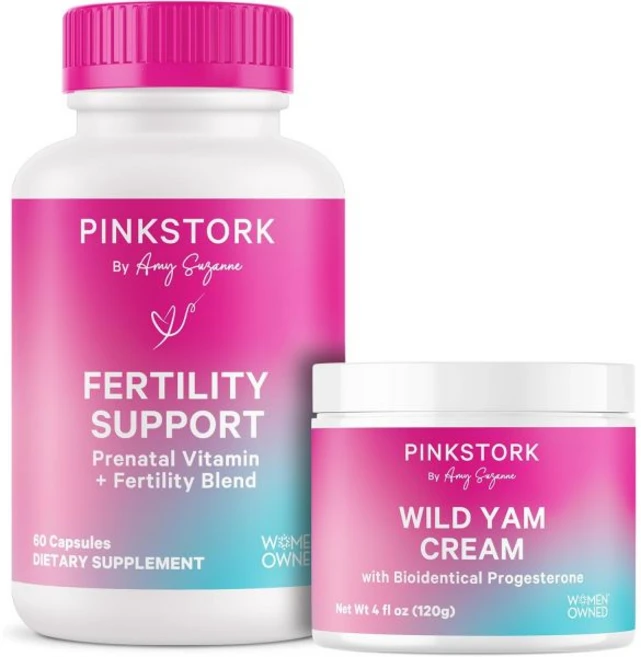 핑크 스토크 여성용 임신 보조제 프로게스테론 크림 수정 균형 지원 동일한 생물학적 이노시톨 아슈와다 비텍스, 120g, 1개 - 쿠팡