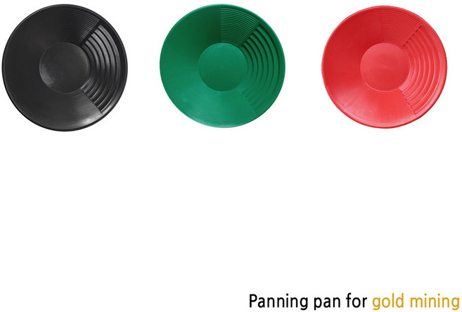 패닝접시 패닝팬 사금채취장비 사금채취도구 고강도 샌딩 그라인딩, 그린, 1개