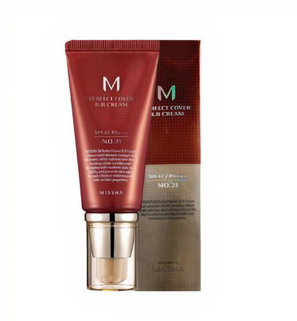 미샤 비비 크림 50ml 21호 M 퍼펙트 커버 커버력좋은비비 촉촉한비비크림
