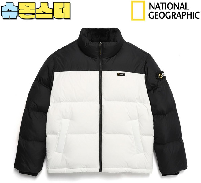 (슈몬스터) 내셔널지오그래픽 패딩 레이만 덕다운 자켓