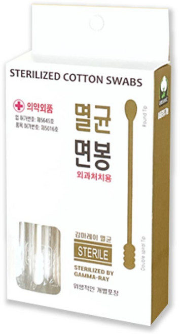 멸균 면봉, 30개입, 10개