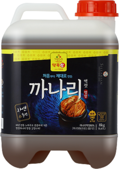 약목참 까나리액젓 김장용 겉절이 업소용 젓갈 액젓, 1개, 8kg