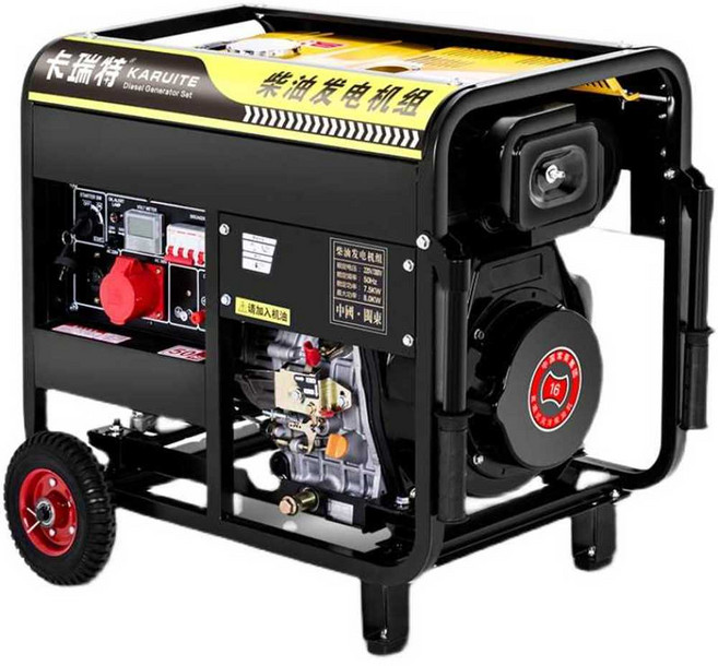 디젤발전기 220V 380V 소형 인버터 10KW 용접 산업용, 3000w + 가솔린 220v, 1개