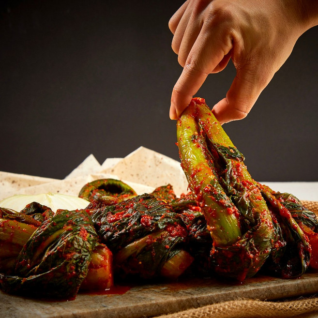 전라도 여수 돌산 갓김치, 1개, 2kg