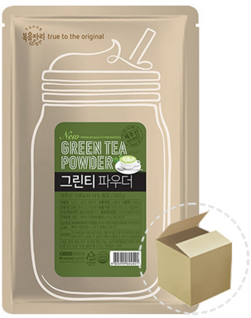 복음자리 제주말차/그린티 파우더, 500g, 1개입, 6개