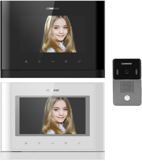 코맥스 비디오폰 CAV-77MG 디지털방식 인터폰 초인종, CAV-77MG화이트+DRC-4Y/A구역 설치의뢰
