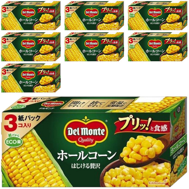 Del Monte Hol-CON 玉米粒 清新美味的奢華, 8個, 570g