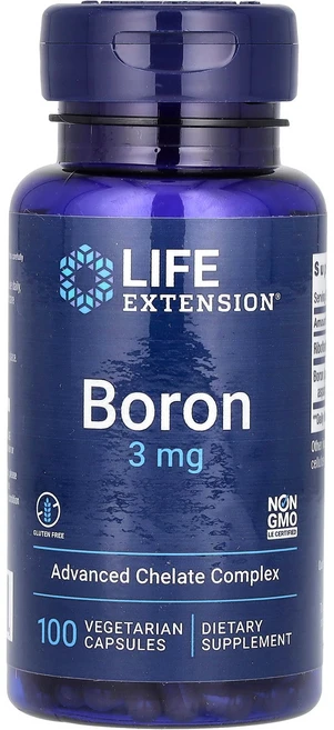 Life Extension 보론 3 mg 100 식물성 캡슐 Extension (라이프 익스텐션), 200정, 1개 - 쿠팡