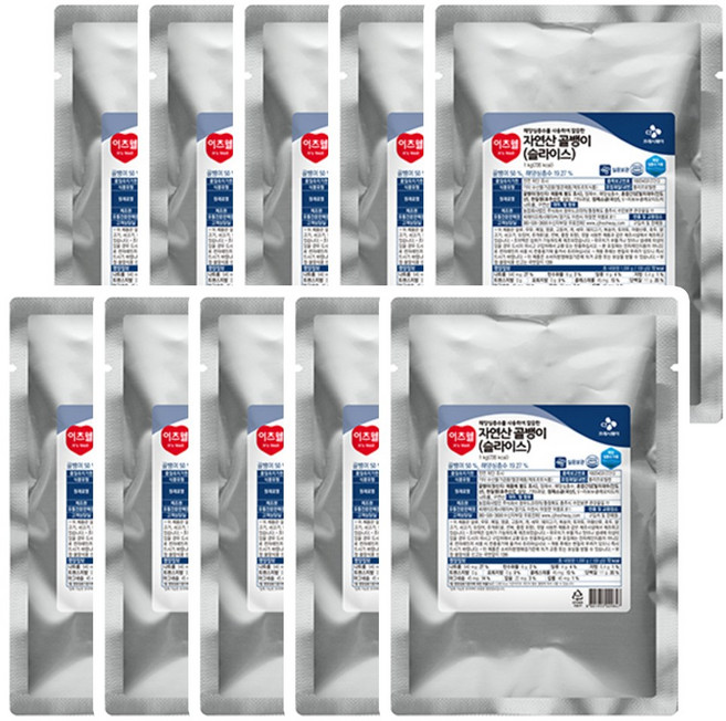 CJ 이츠웰 자연산골뱅이 슬라이스 파우치 해양심층수사용, 10개, 1kg