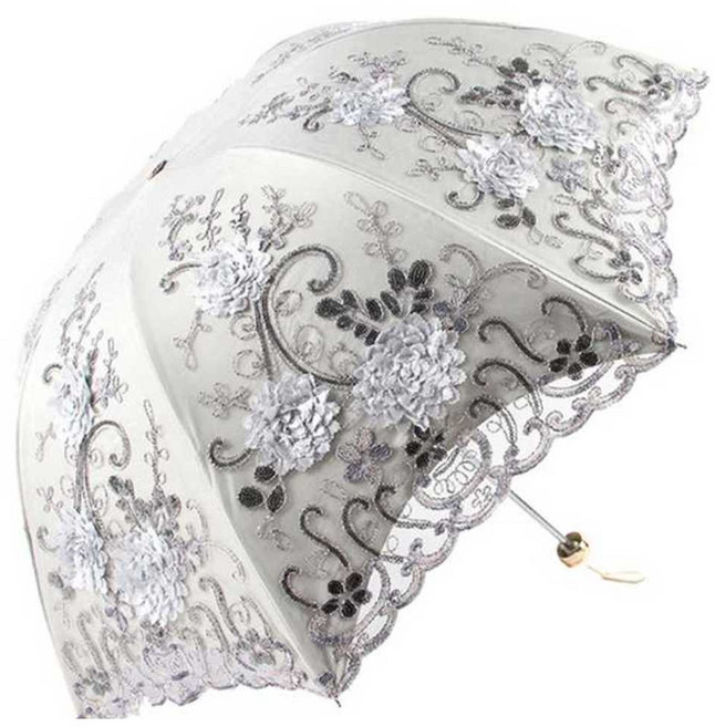 초경량양우산 공주 레이스 양산 3단양산 자외선차단