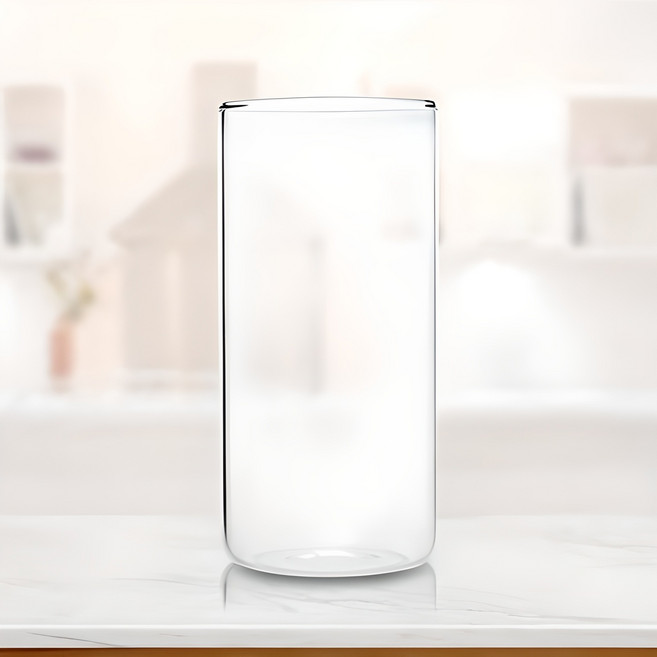 마카 내열유리 컵 500ml, 1개