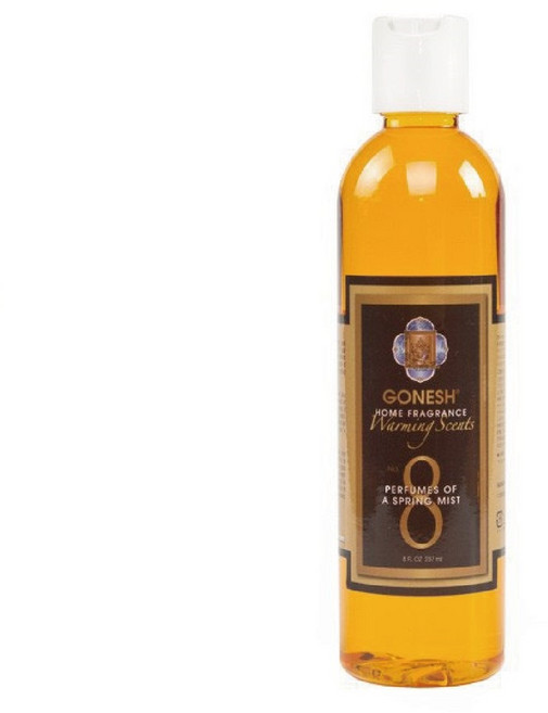 GONESH 空間薰香精油 水氧機適用 237ml, 1件, 8號薰香油 可用於熏香機, 8號春之薄霧