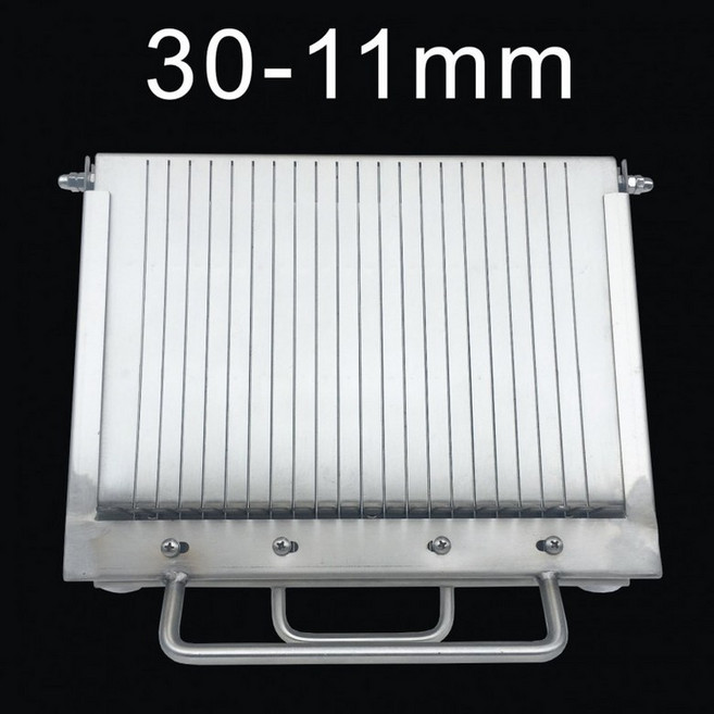 소형 스테인리스 핸드 슬라이서 두부 곤약 젤리 햄 런천미트 절단기 가정용 조리도구, 1개, 30형-11mm 두꺼운 형