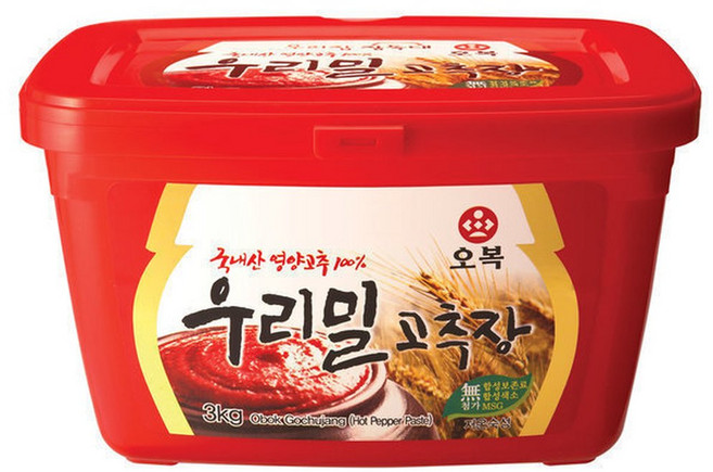 오복식품 국산 우리밀 고추장 3kg 1개