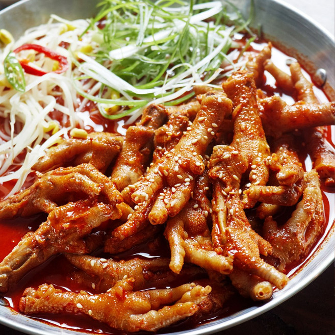 맛있게 매운 국물닭발 불닭발, 국물 통뼈닭발, 보통맛, 800g, 1개