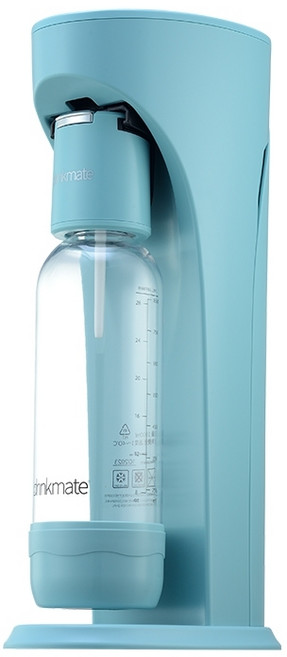 drinkmate Rhino410 免插電氣泡水製造機 DIY氣泡飲品 時尚設計 安全材質, 土耳其藍