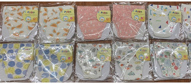 PUKU 藍色企鵝 Summer 幼兒學習褲 M/L, 1個, 西瓜M