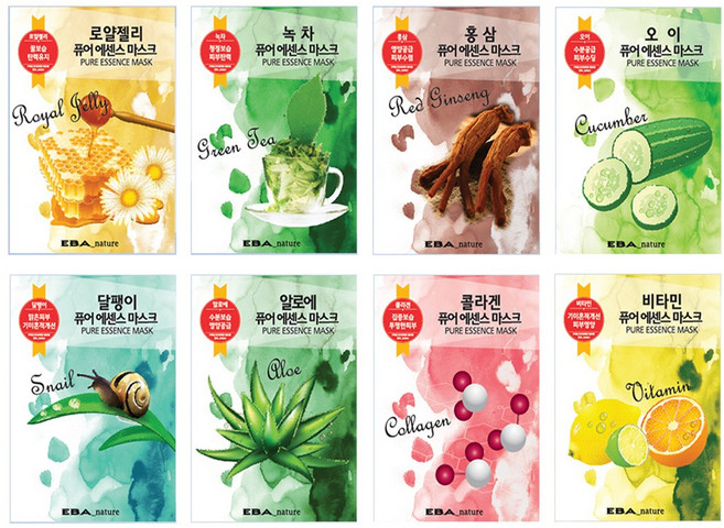 하나월드 에바네이처 마스크팩, 1개, 콜라겐