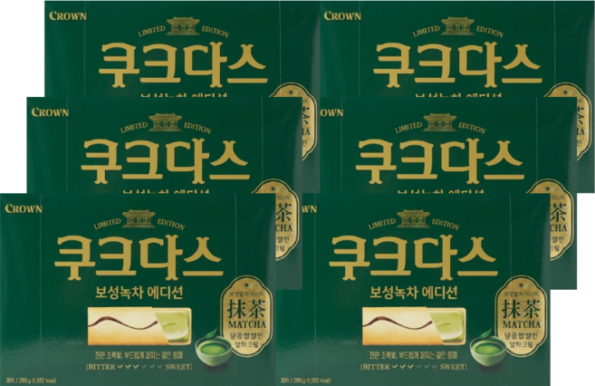 쿠크다스 말차, 289g, 6개