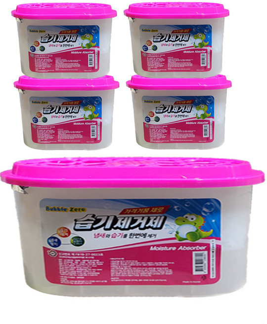 찐스토어 습기제거제 제습제 260g, 5개