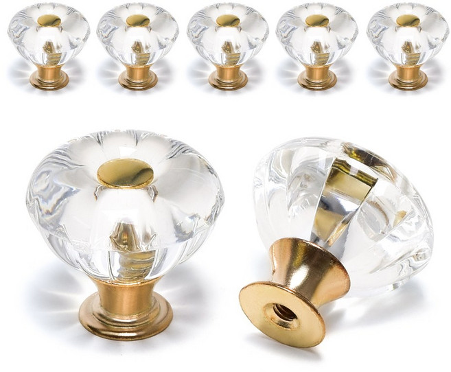 두일기업 피오레(소) 1구 가구손잡이 골드 7개, 1세트