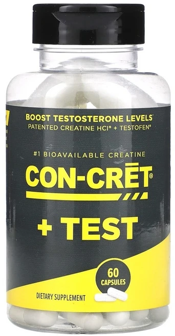 콘크레트 콘 크레트+ 테스트 60 캡슐, 1개, 60정 - 쿠팡