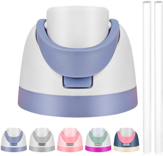 LUMIMITUAN Owala Freesip용 교체 뚜껑 Cup 473.2g16온스 680.4g24온스 946.4ml32온스 1.18L40온스 원 버튼 물병 상단 뚜껑 액세, 라이트 블루