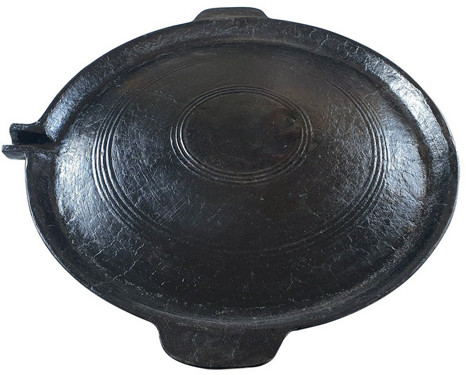 죽마고우 전통방식 길들인 주물 무쇠 불판 국내생산 야외 그리들, 04:길들인 무쇠불판 40cm