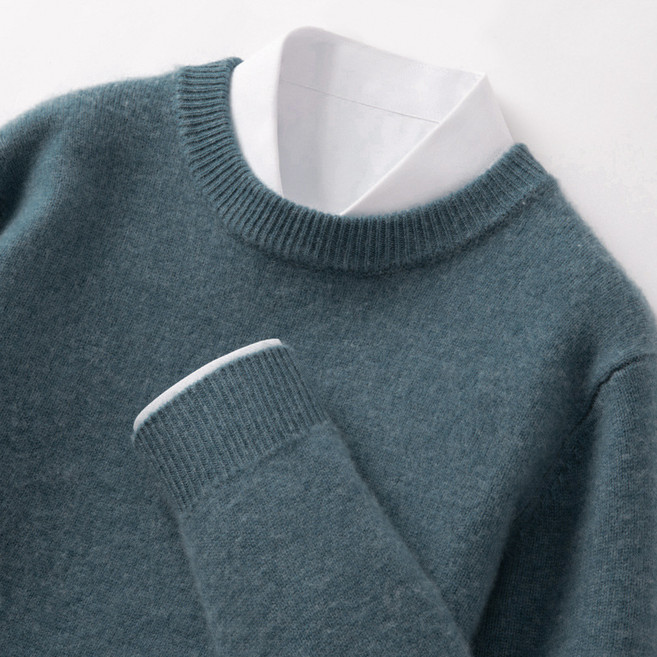 【超細羊毛】男士毛衣 羊毛衫 針織衫 打底衫 保暖毛衣 輕薄柔軟 可貼膚穿 商務休閒 秋冬內搭