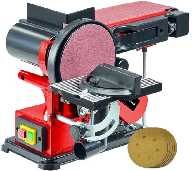 독일 아인헬 전동 탁상 벨트 샌더 샌더기 샌딩기 샌딩기계 TC-US 380 / 페이퍼추가증정, 전동탁상벨트샌더 TC-US 380, 1개