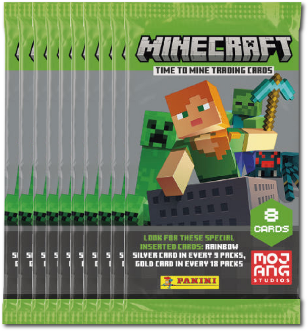 파니니 마인크래프트 컬렉션카드 기본팩 DP 36입 박스 타임 투 마인 마크카드 로블록스