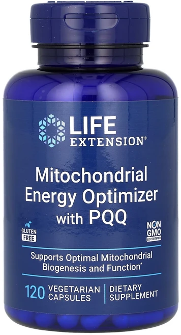 Life Extension 미토콘드리아 에너지 옵티마이저 PQQ 함유 베지 캡슐 120정, LifeExtension미토콘드리아에너지옵티마이저PQQ, 1개 - 쿠팡
