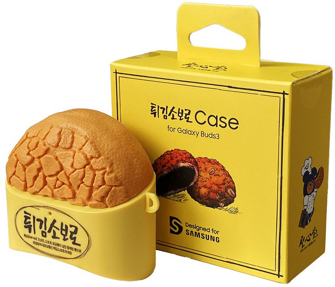 삼성 정품 갤럭시 버즈3 버즈3 프로 케이스 성심당 튀김소보로, 버즈3/버즈3프로 성심당 튀김소보로 케이스, 1개