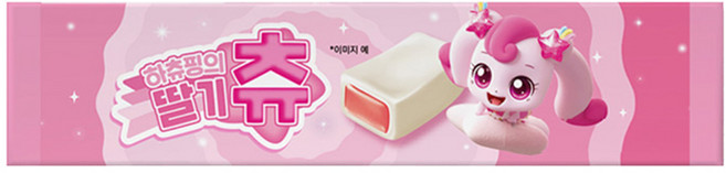 햐츄핑의 딸기츄, 3개, 28g