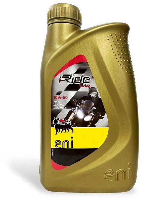 eni iRide Racing 10W-60 機油 1公升, 1個
