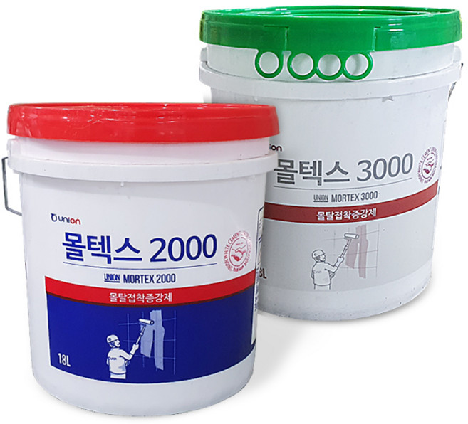 유니온 몰텍스 2000 3000 몰탈접착증강제 18L, 슈퍼몰텍스2000