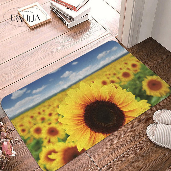 해바라기 빨아쓰는 금전운 해바라기 돈들어오는 발매트, 해바라기1송이