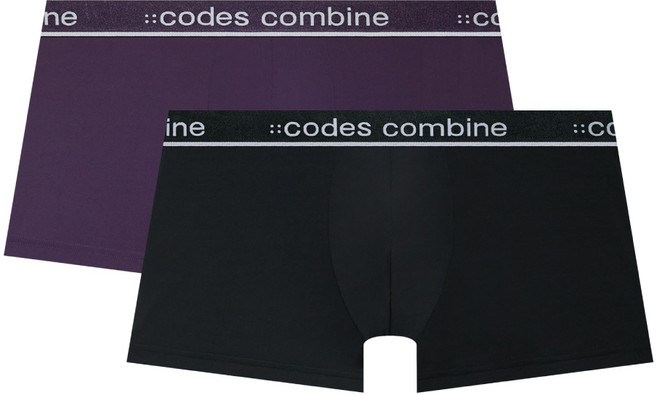 코데즈컴바인이너웨어 베이직 라인포인트 에어로쿨 드로즈 2PACK