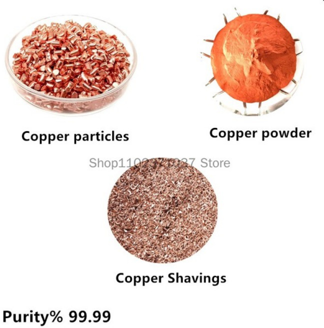 면도 구리 분말 그레인 순도 Cu, 01 100gram, 01 Copper Grain