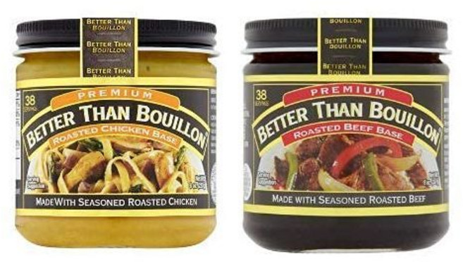 베터 댄 부이용 프리미엄 로스트 비프 베이스 치킨 8온스 병 2개 세트, 치킨 & 소고기, 8 온스 (2팩), 227g