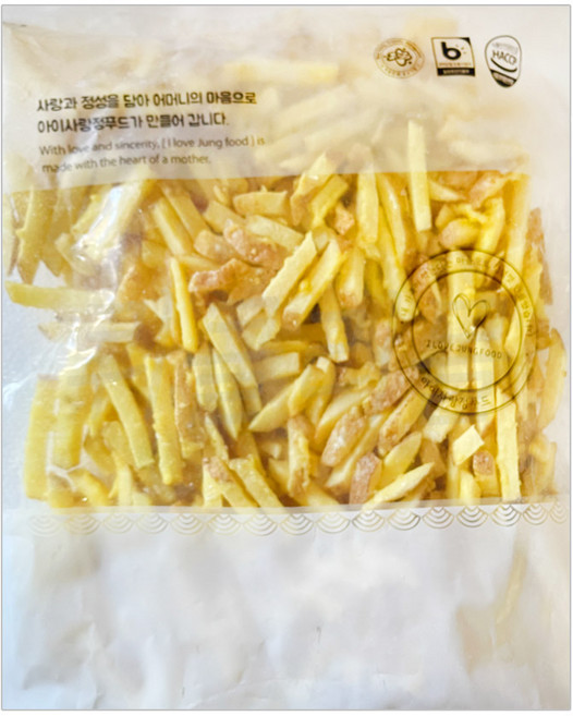 [현대프리마켓] 국내산 슬림컷 감자튀김 1kg, 상세페이지참조, 1개