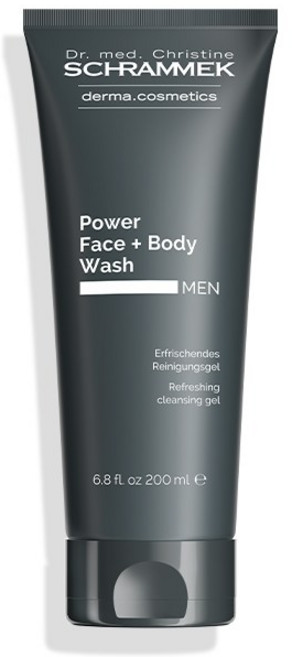 닥터슈라멕 파워 페이스 플러스 바디 워시 200ml 남성용 2in1 클렌저(얼굴+바디)_땀과 피지 모공 클렌저 / 상쾌한 향으로 산뜻하게 클렌징, 1개